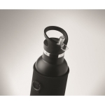 Thermos bottle with carrying bag and replaceable lid, 700 ml black colour fourth photographic view