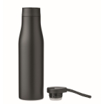 Thermos bottle with magnetic closure for promotions, 600 ml black colour eighth view