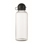 Bicycle bottle made of recycled plastic for athletes, 500 ml transparent colour second view