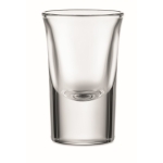 Shot glass for bars, 28 ml transparent colour