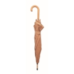 Automatic umbrella with cork coating, Ø 104 beige colour second view