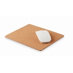 Rectangular mousepad made of cork beige colour second view