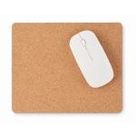 Rectangular mousepad made of cork beige colour fourth view