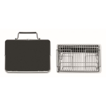 Portable stainless steel grill in a case for summer marketing black colour seventh view