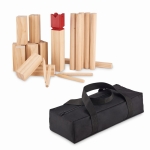 Swedish wooden throwing game for the park and beach wood colour