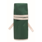 Garden apron with 7 garden tools as a promotional gift green colour fourth view