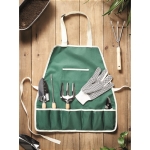 Garden apron with 7 garden tools as a promotional gift green colour ambient view