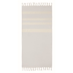 Recycled beach towel, sustainable, 140 g/m2 grey colour