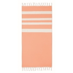 Recycled beach towel, sustainable, 140 g/m2 orange colour