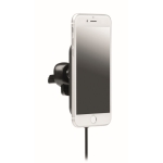 Magnetic wireless, in-car, mobile phone charger, LED display second view