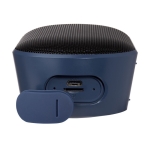 Powerful speaker with ambient light and mic royal blue colour