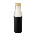 Stylish two-tone thermal bottle, 540 ml black colour