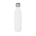 Thermal bottle with colourful original design, 750 ml white colour