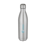 Thermal bottle with colourful original design, 750 ml silver colour