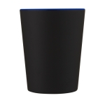 Two-tone ceramic mug with original handle, 360 ml blue colour