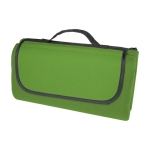 Waterproof picnic blanket in recycled PET plastic, 140 g/m² green colour