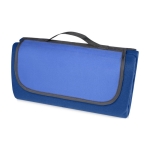 Waterproof picnic blanket in recycled PET plastic, 140 g/m² royal blue colour