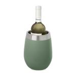 Stainless steel wine cooler mint green colour