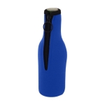 Colourful neoprene insulated sleeve with zip royal blue colour