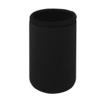 Colourful neoprene insulated sleeve for cans black colour