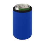 Colourful neoprene insulated sleeve for cans royal blue colour