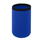 Colourful neoprene insulated sleeve for cans royal blue colour