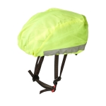 Waterproof reflective bike helmet cover neon yellow colour