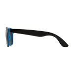 Retro square-shaped sunglasses in two colours blue colour