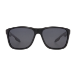 Sports polarised sunglasses with case and cloth black colour