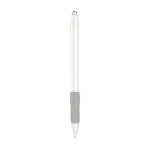 Stain-resistant ballpoint pen, black gel ink white colour