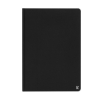 Elegant waterproof paper notebook, A5 lined pages black colour