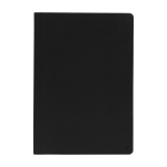 Waterproof paper notebook, A5 lined pages black colour