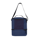 Recycled insulated bag with 2 compartments