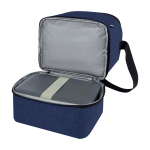 Recycled insulated bag with 2 compartments