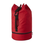 Recycled plastic backpack with 20-litre capacity red colour