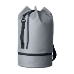 Recycled plastic backpack with 20-litre capacity grey colour