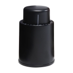 Hermetic screw wine bottle stopper wine for giveaways black colour