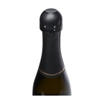 Hermetic Cava bottle stopper with rotating design black colour