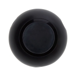 Hermetic Cava bottle stopper with rotating design black colour