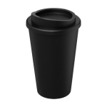 Quality double-insulated plastic travel mug, 350 ml