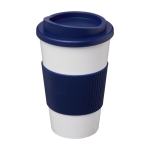 Insulated plastic travel mug, 350 ml