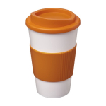 Insulated plastic travel mug, 350 ml