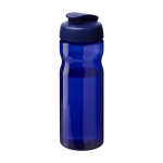 Spill-proof sports bottle made from recycled plastic, 650 ml blue colour