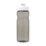 Spill-proof sports bottle made from recycled plastic, 650 ml white colour