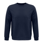 Unisex sweatshirt made of eco materials, 280 g/m2, SOL'S Comet navy-blue colour