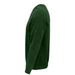 Unisex sweatshirt made of eco materials, 280 g/m2, SOL'S Comet dark green colour