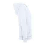 Women's cotton & polyester sweatshirt, 320 g/m2 white colour third view