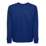 Unisex plush cotton sweatshirt, 240 g/m2, THC Colombo royal blue colour first view