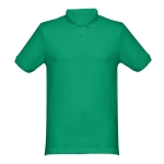 Cotton polo shirt in many colours, 240 g/m2, THC Monaco green colour