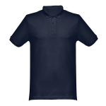 Cotton polo shirt in many colours, 240 g/m2, THC Monaco navy-blue colour